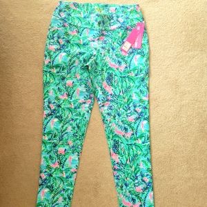 NWT Lilly Pulitzer Luxletic Corso Pants Size 10